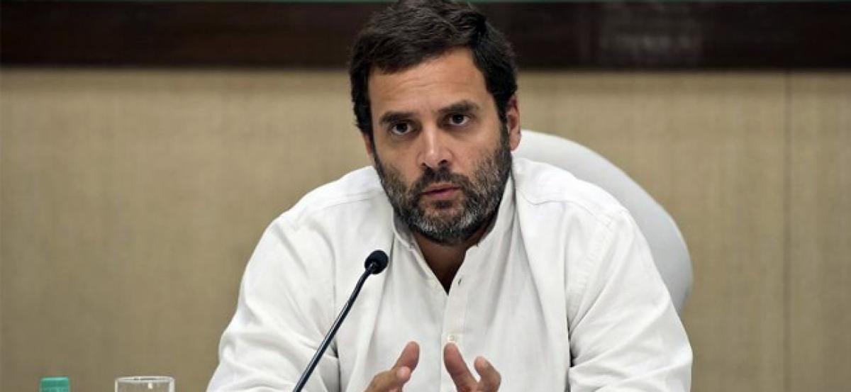 Rahul calls GST midnight launch self-promotional spectacle, a tamasha