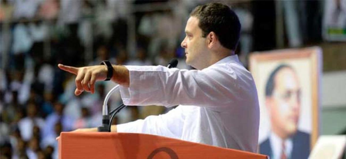 Save The Constitution: Country may burn, but Modi only interested in becoming PM again, says Rahul Gandhi