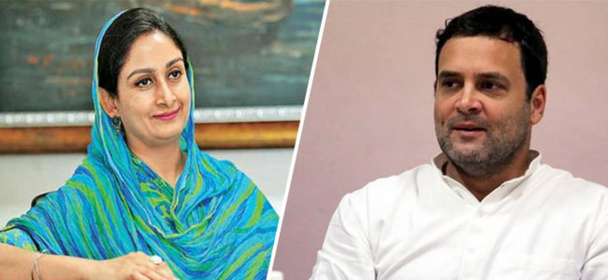 Where was Congs brotherhood during 1984 riots?: Harsimrat Badal