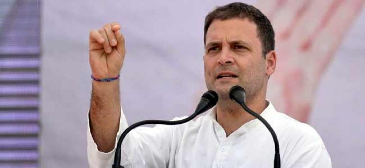 Hope RBI Governor has spine, will show PM his place: Rahul