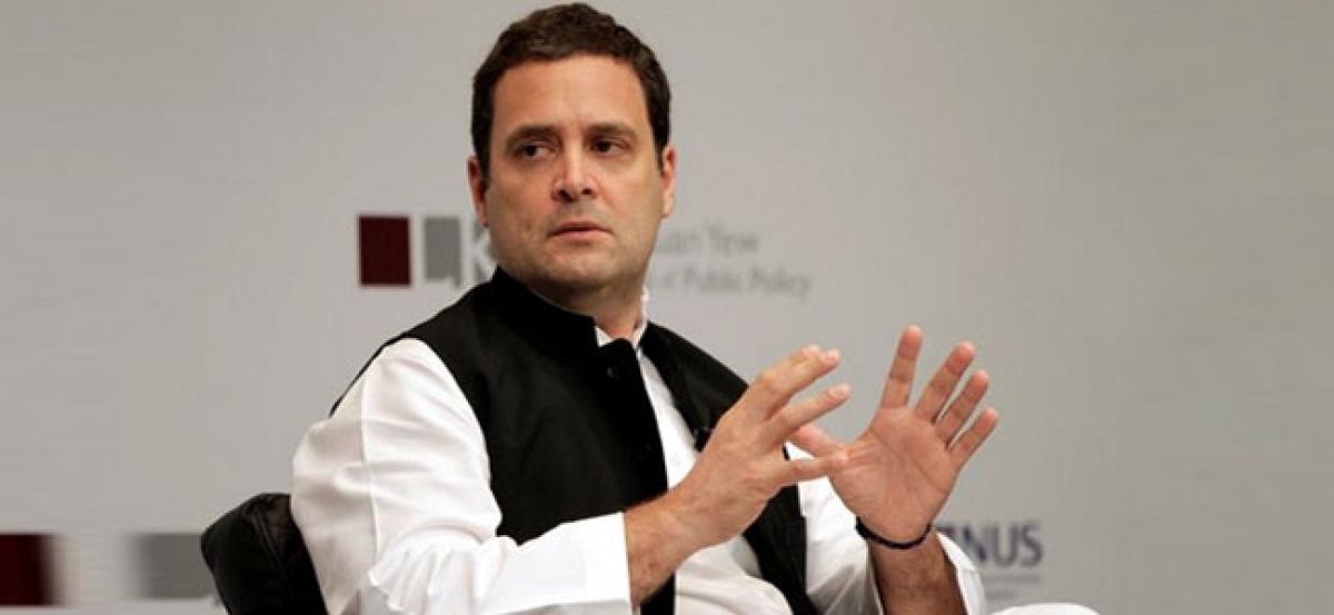 Rahul condoles death of former Union Minister LP Shahi