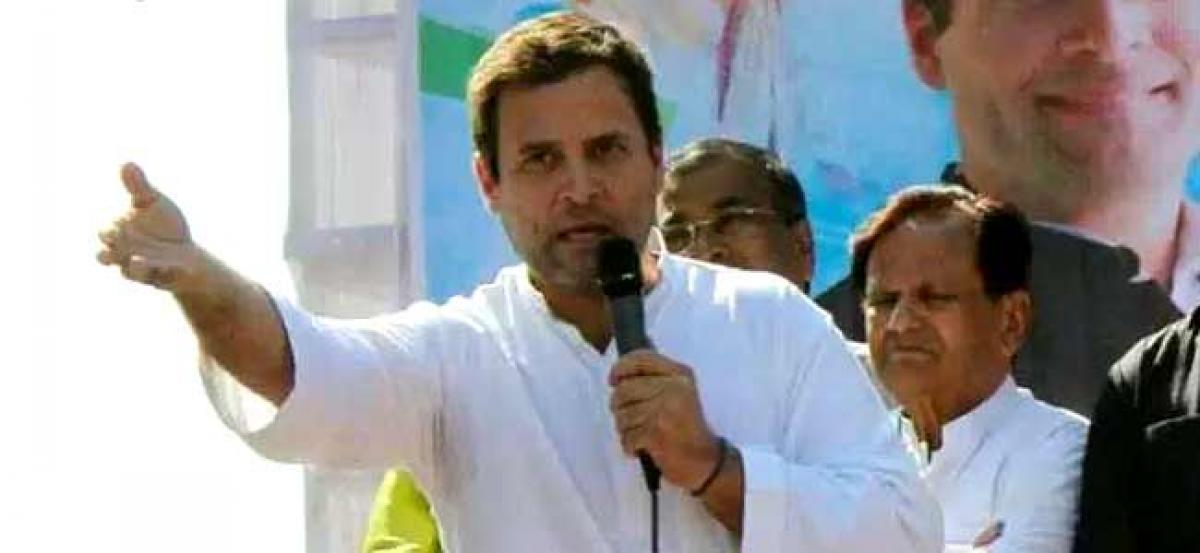 Rahul bows to the verdict of people in Gujarat, HP