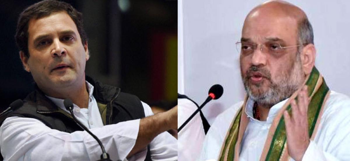 Rahul Gandhi needs to remove Italian glases and wear Gujarati ones to see development: Amit Shah