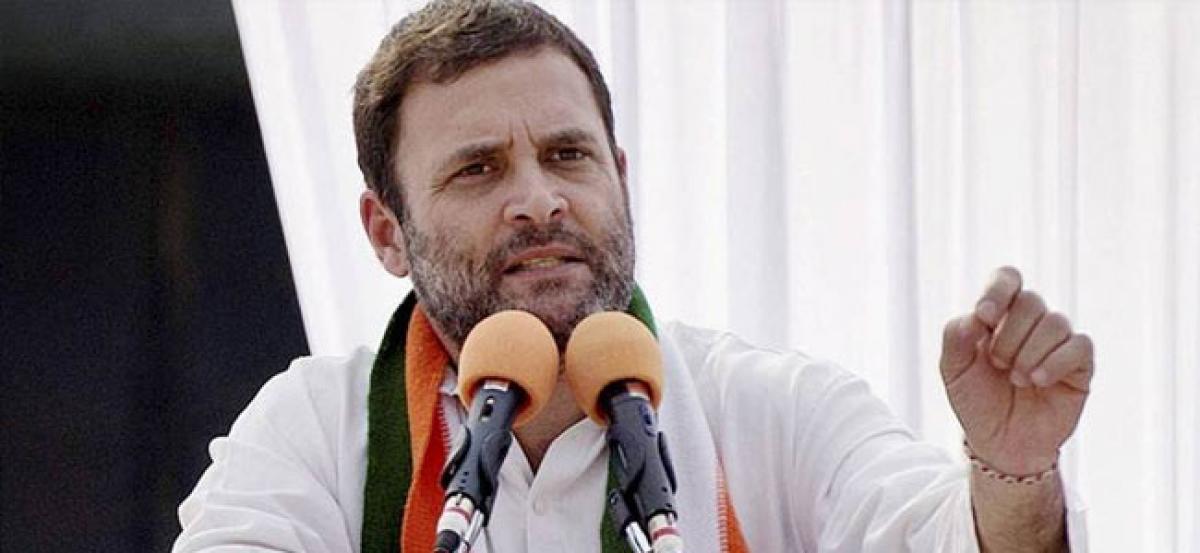 BJP likens Rahul Gandhi, Congress to Pakistan