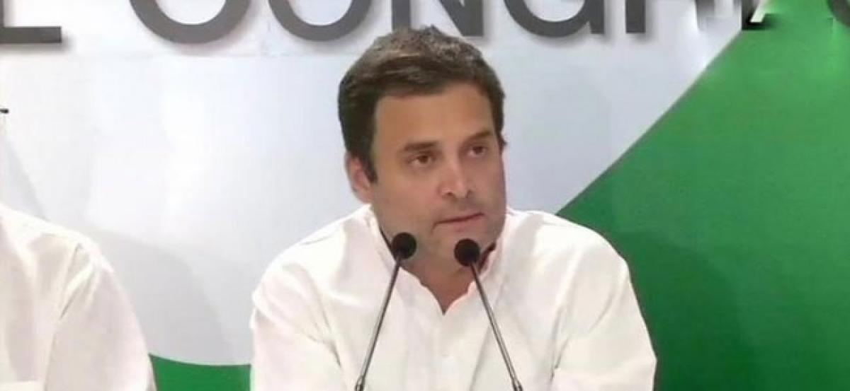 Rahul Gandhi demands CBSE to explain about NEET candidates data leak