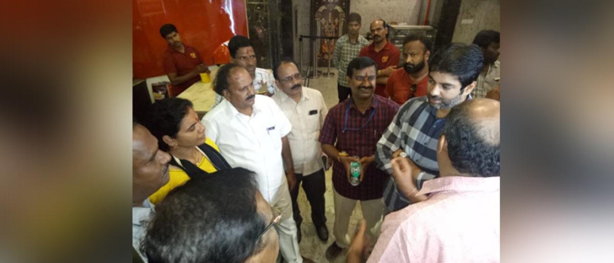 Movie halls raided, cases booked in Tirupati