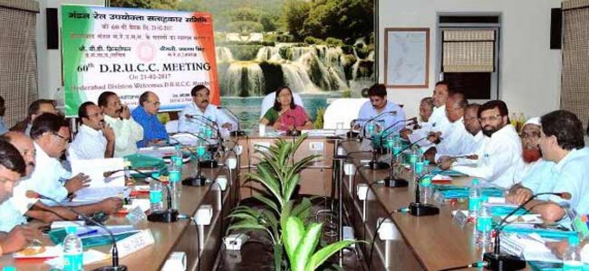 61st  Divisional Railway Users Consultative Committee meet held