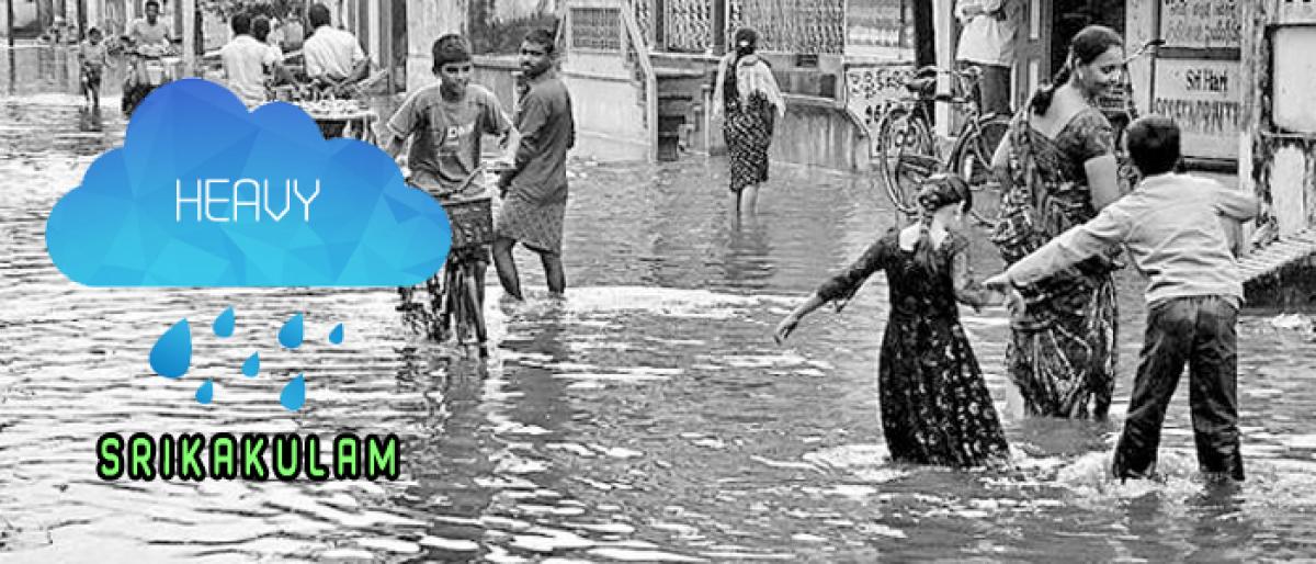 Heavy rain lashes Srikakulam