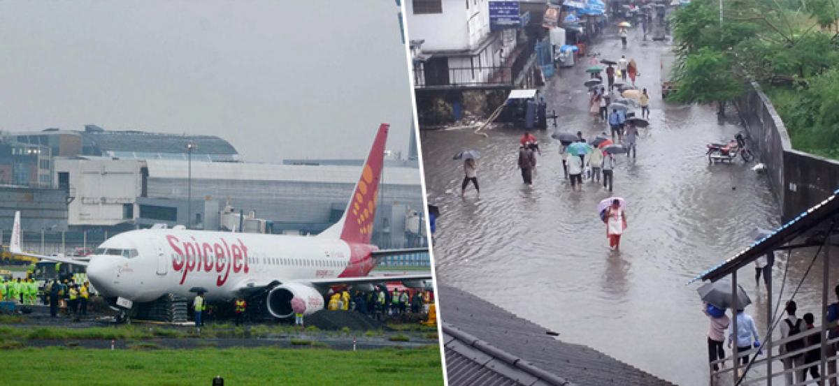 Rain batters Mumbai, 108 flights cancelled