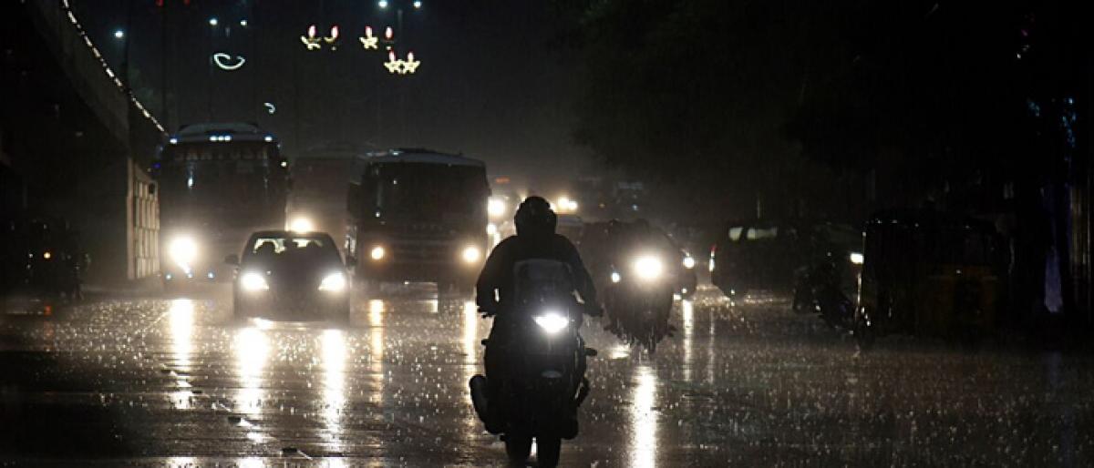 Sudden rains lash parts of Hyderabad