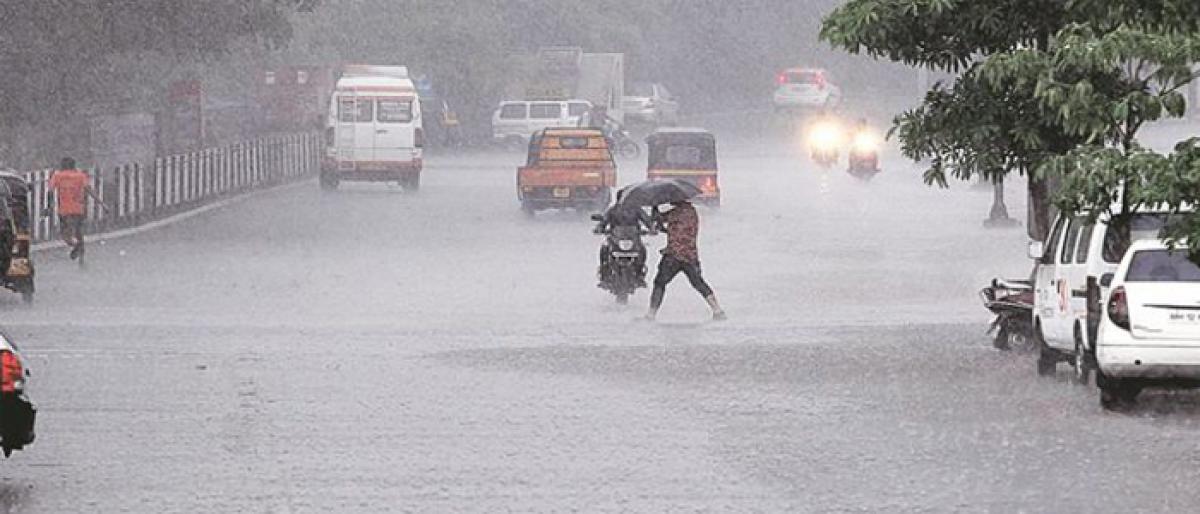 Moderate rains likely in Telangana State