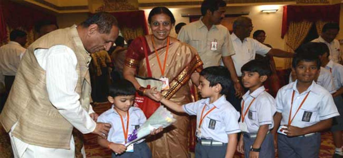 Children’s Day celebrated at Raj Bhavan