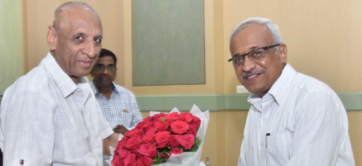 Sadaram takes charge as Telangana Chief Info Commissioner