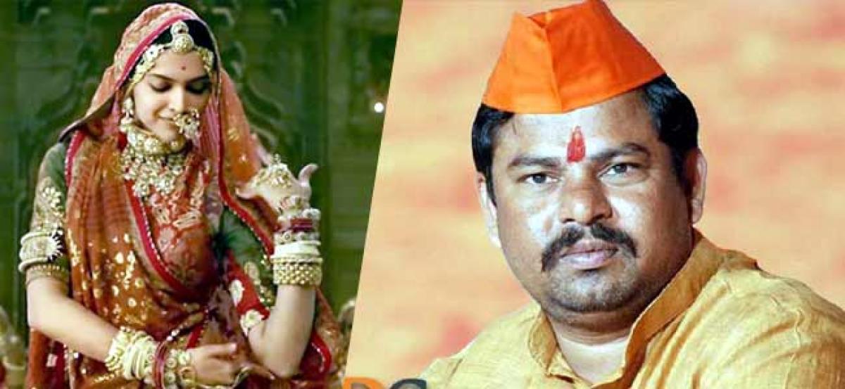 Raja Singh writes to CM seeking ban on Padmavati movie