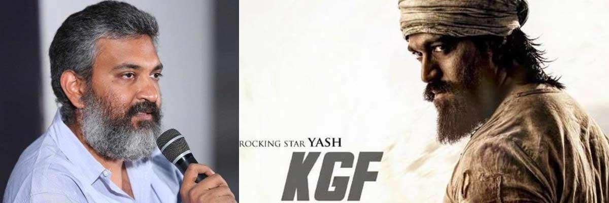 Rajamoulis Helping Hand for KGF
