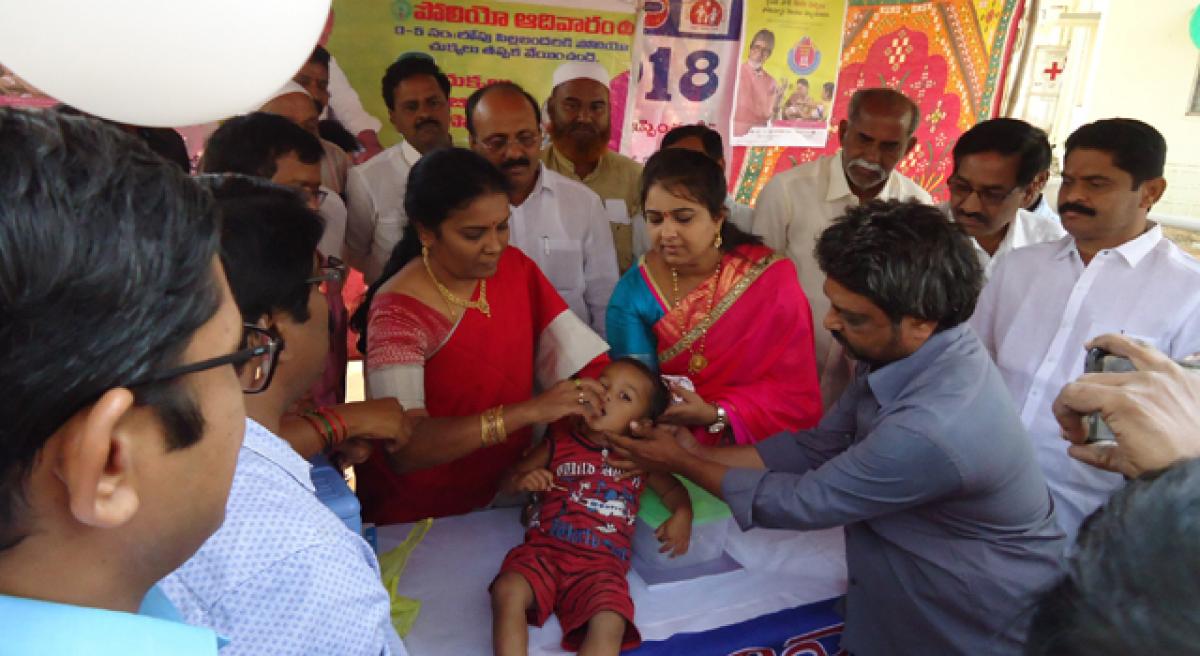 MLA launches pulse polio programme