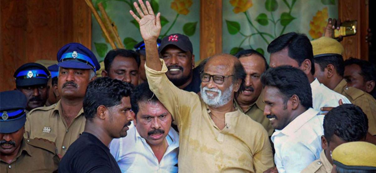 Superstar Rajinikanth apologises for losing cool at media interaction