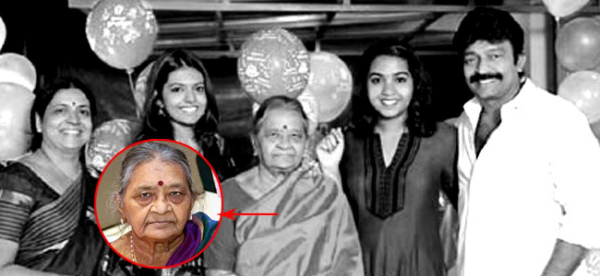 Rajasekhars Mother Passed Away