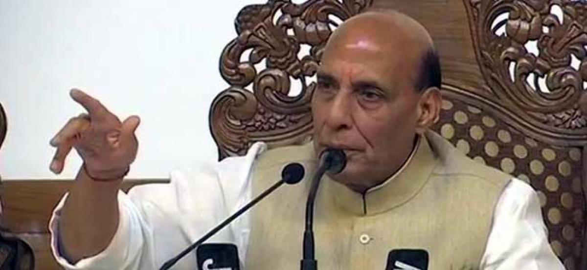 Rajnath Singh advice to armed forces on how to deal with Pakistan