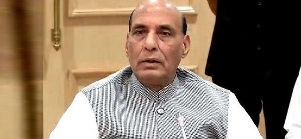 Rajnath reaches Dhaka, looks to strengthen bilateral relation