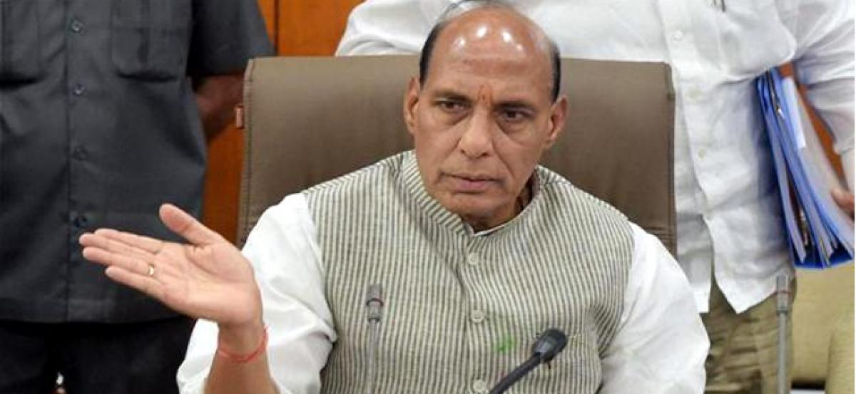 Rajnath urges naxals to shun violence and surrender