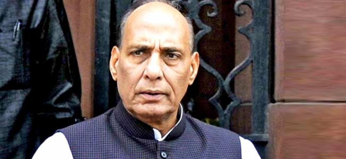 Strengthen bonds of unity, amity in society: Rajnath Singh