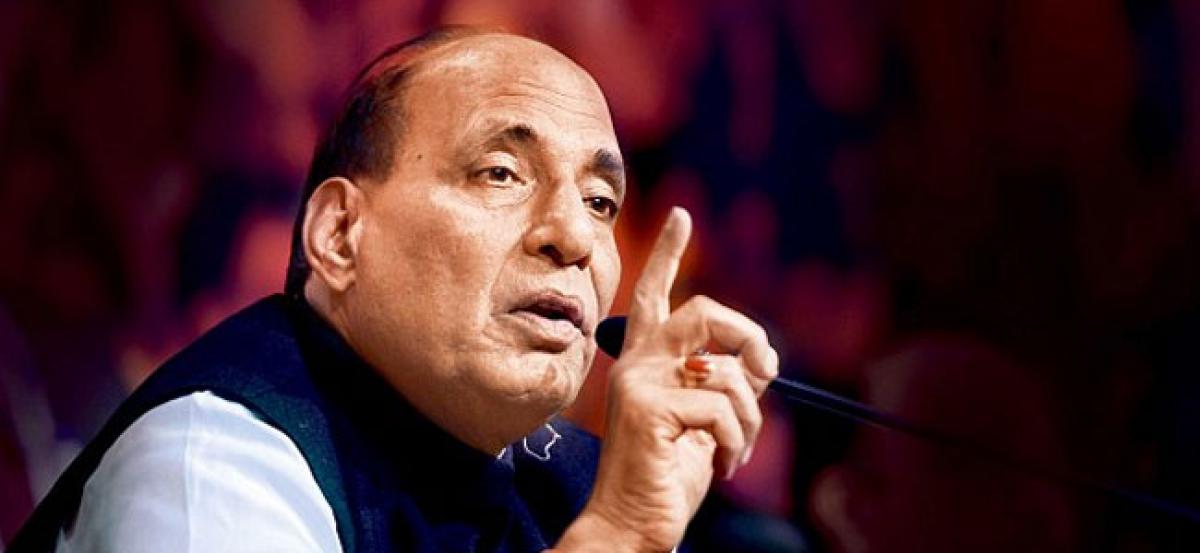 Pakistan will be forced to stop ceasefire violations: Rajnath