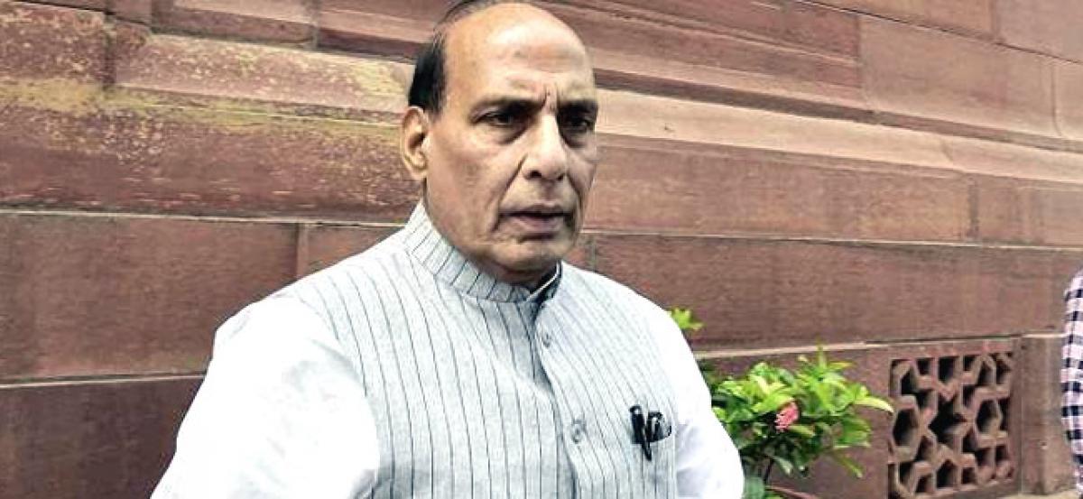 Kashmir, terrorism issue will be solved before 2022: Rajnath Singh