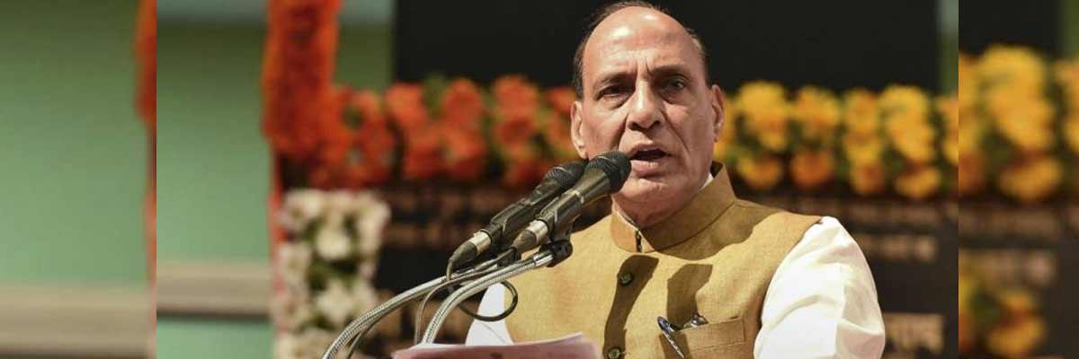 Polls were fought on state govts performance: Rajnath