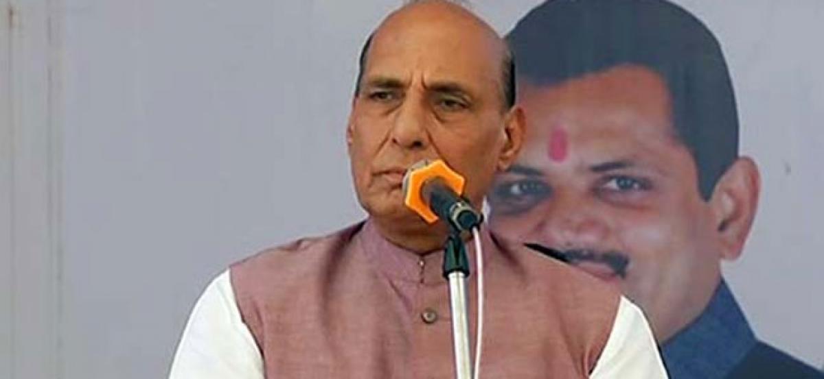 Had Sardar Patel given free hand, India wont have Kashmir problem today: Rajnath