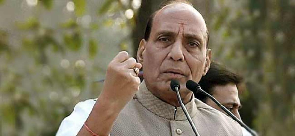 Our security forces can cross border if needed to protect country, Rajnath takes a dig at Pakistan