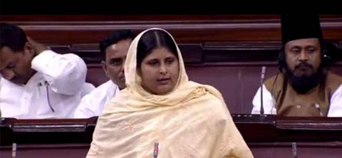 Day after Womens Day, JD(U)s Kahkashan Parveen appointed on panel of presiding officers in Rajya Sabha