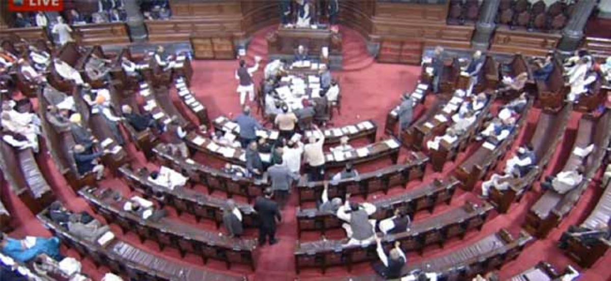 Budget Session 2018: Rajya Sabha adjourned till 2 pm over protest by TMC members