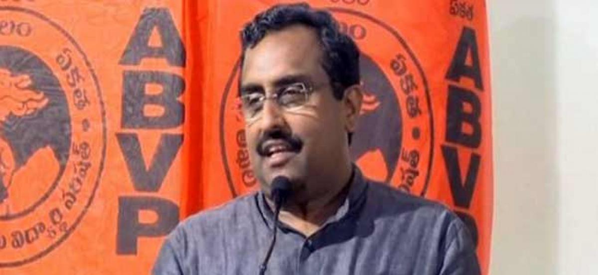 In coming days, Naxalism will end: Ram Madhav