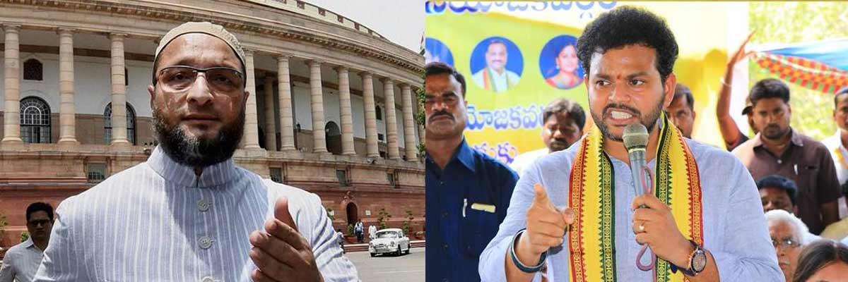 TDP MP counters to Asaduddin Owaisi