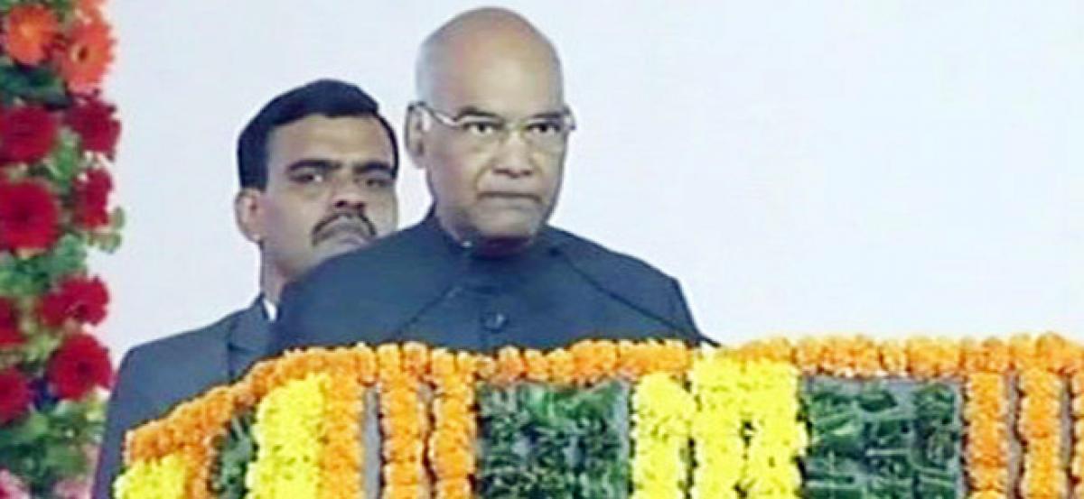 Pres Kovind lays foundation stone of SAUNI Yojana