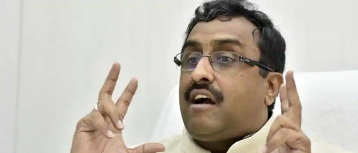 Ram Madhav decries political untouchability