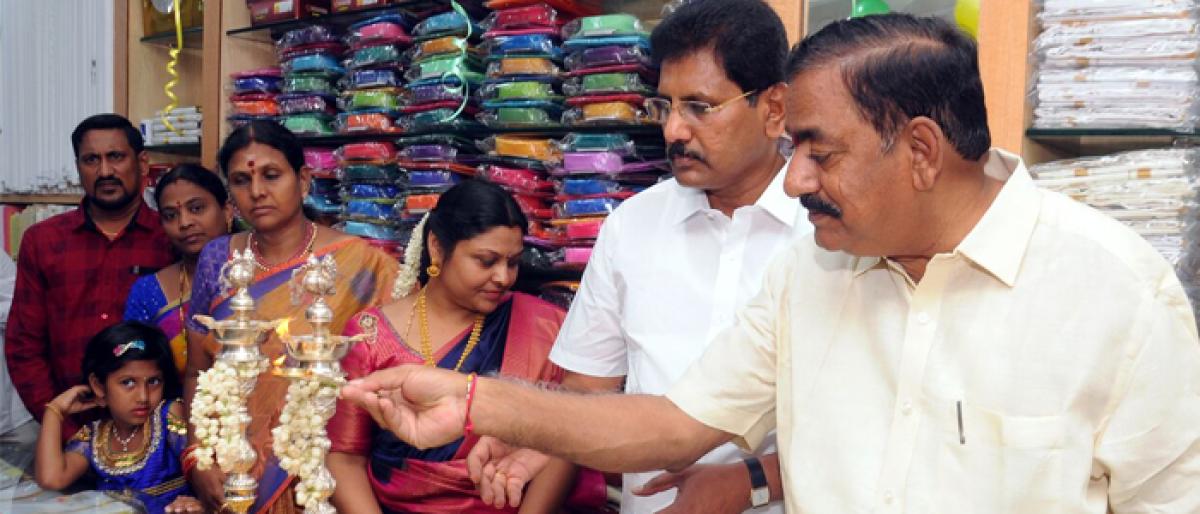 RamRaj Cotton opens 2nd showroom in Vijayawada