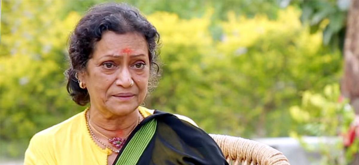 Actress Rama Prabha wants road for her village