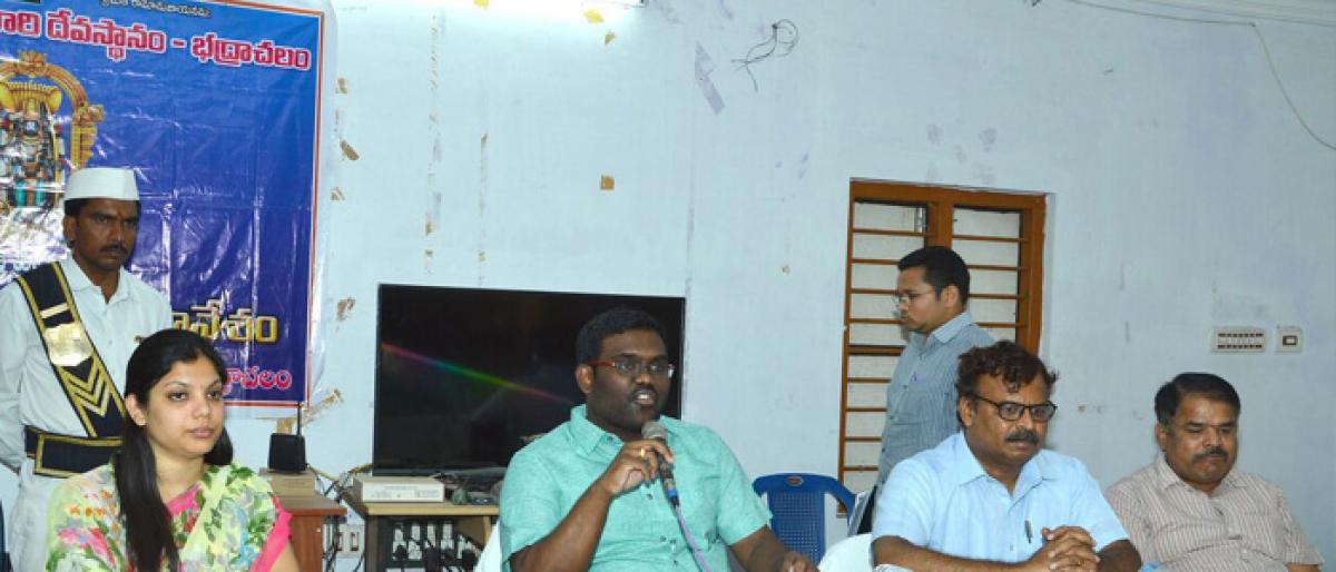 Review meet on Rama Navami celebrations held in Bharachalam