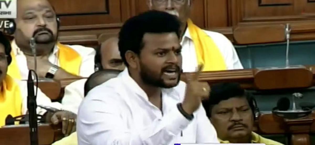 TDP MP Hogs The Limelight With Hindi Speech In Lok Sabha