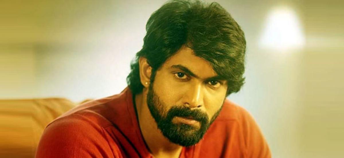 Rana Enters Manchu Compound