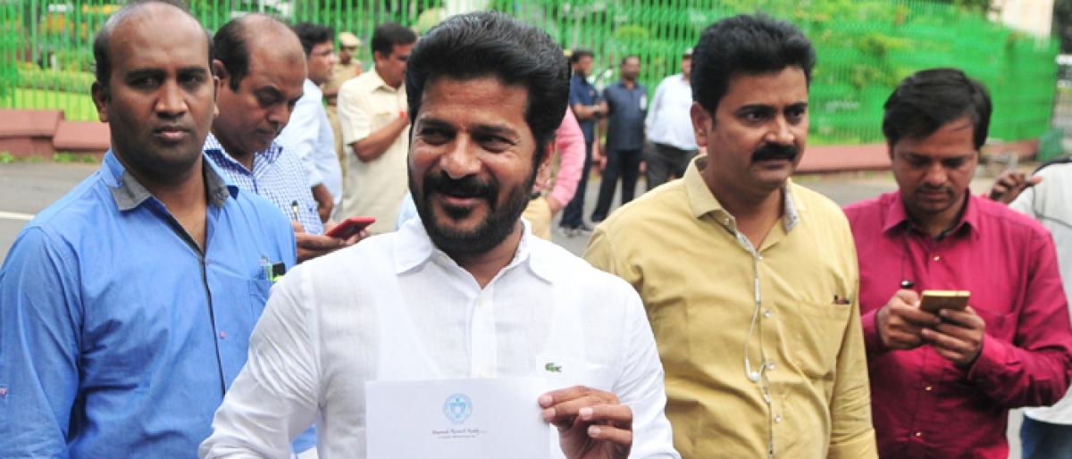 Revanth Reddy acts smart, calls it quits
