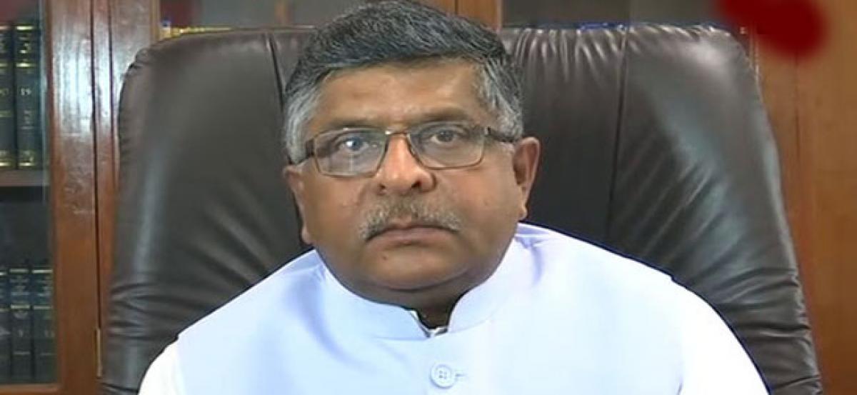 Congress has no moral authority to question judiciary: Ravi Shankar Prasad