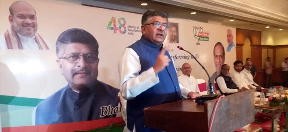 PM Modi took many bold decisions: Ravi Shankar Prasad