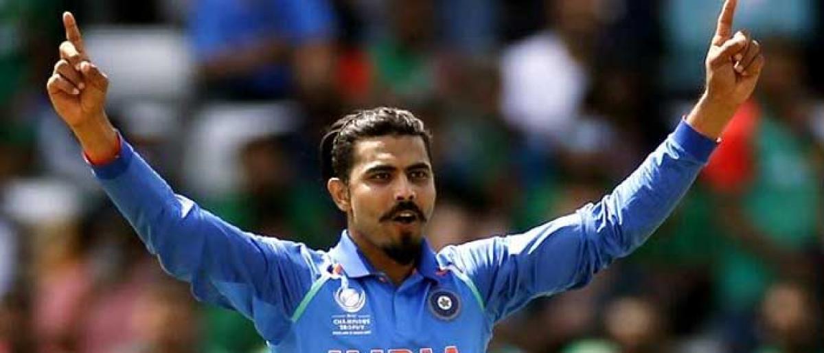 Jadeja recalled for first ODI