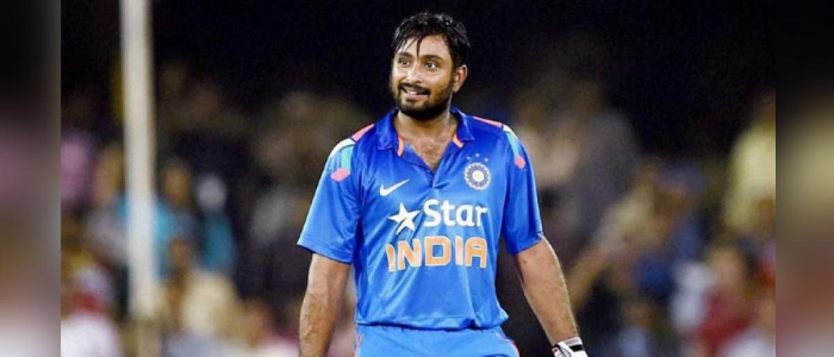 Ambati Rayudu in India ‘B’