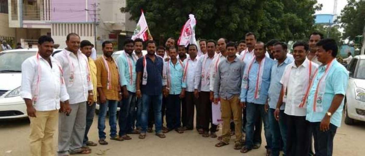 11-day padayatra of Reddys takes off