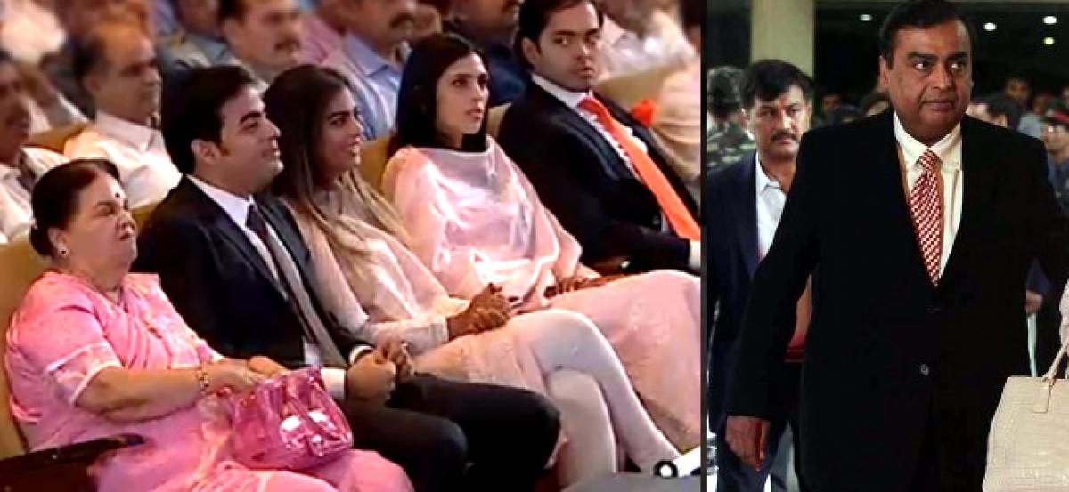 Ambani bahu makes debut at Reliance Industries AGM