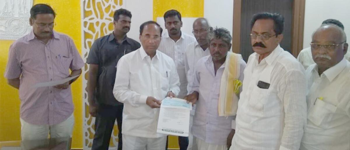 CM relief fund cheques distributed in Guntur